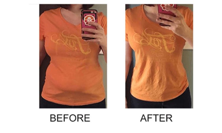 weight loss sweat waist trainer before and after results