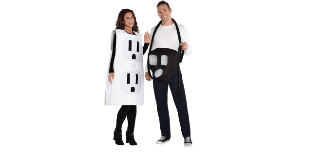 Power Couple Halloween Costume for Adults