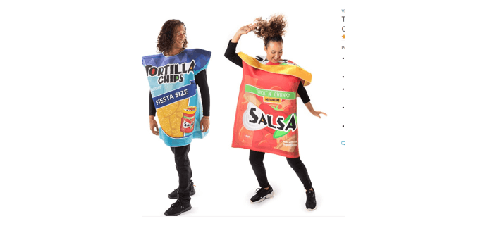 Tortilla Chips & Salsa Jar Couples Costume